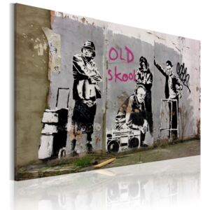 Obraz - Stará škola (Banksy) 60x40