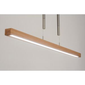 Závěsné designové LED svítidlo Wood Salmon M (Kohlmann)