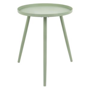 SELECT TIME Zelený kulatý odkládací stolek Lewo, 40 cm
