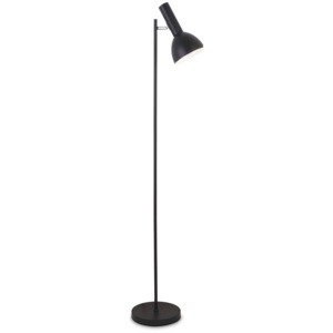 Moderní stojací lampa 153cm, černá