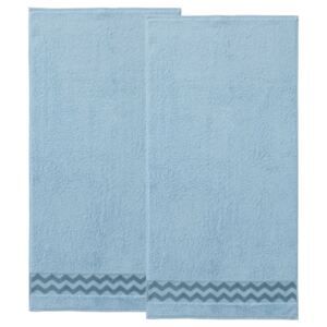 MIOMARE® Froté ručník, 50 x 100 cm, 2 kusy (modrá)