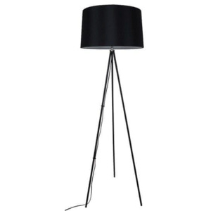 Solight stojací lampa Milano Tripod, trojnožka, 155 cm, E27 černá