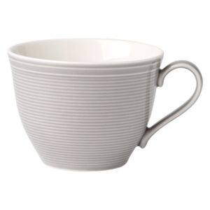 Bílo-šedý porcelánový šálek na kávu Like by Villeroy & Boch Group, 0,25 l