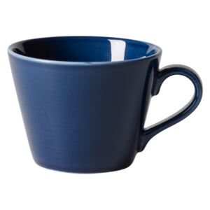Tmavě modrý porcelánový šálek na kávu Like by Villeroy & Boch Group, 0,27 l
