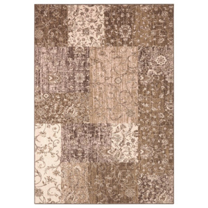 Hanse Home Collection koberce Kusový koberec Celebration 103465 Kirie Brown Creme - 120x170 cm