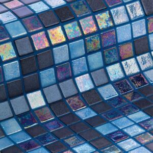 COCKTAIL BLUE LAGOON Glass mosaic 25x25 (bal.= 2,00m2)