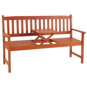 Zahradní dřevěná lavička 153 x 57 x 90 cm | eukalyptové dřevo