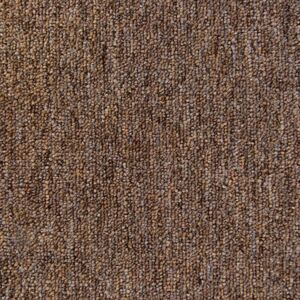 Metrážový koberec bytový Efekt AB 6110 hnědý - šíře 4 m