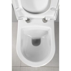 Aqualine NERA WC závěsné 35,5x50 cm, bílá NS952