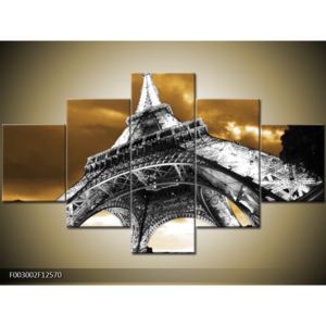 Obraz Eiffelovy věže v Paříži (F003002F12570)