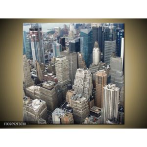 Obraz New Yorských mrakodrapů (F002692F3030)