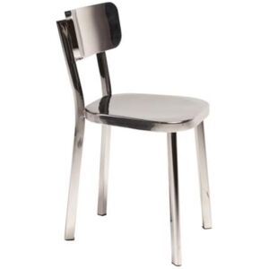 DAN-FORM Židle DanForm Carisma s podnoží z leštěné oceli