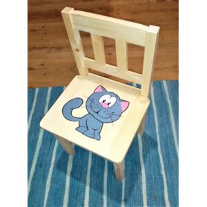 Golam Dětská židlička Obrázek: Kočička