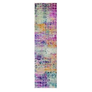 Růžový koberec Flair Rugs Urban Abstract, 60 x 220 cm