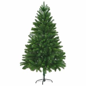 Umělý vánoční strom s velmi realistickým jehličím 180 cm zelený