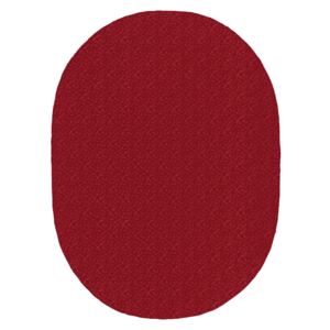 Livarno Home Žakárový ubrus s běhounem (červená, oválný (160 x 220 cm x 20 x 220 cm)) (100339645003)