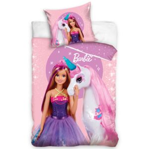 Dětské povlečení Barbie a Kouzelný Jednorožec