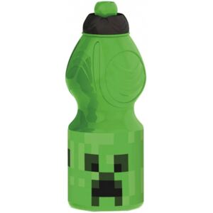 Stor • Plastová sportovní láhev na pití Minecraft - 400 ml