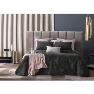 Textil Antilo Přehoz na postel Level Black, černý Rozměr: 250x270 cm