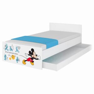 Dětská postel MAX Disney - MICKEY ADVENTURES 160x80 cm