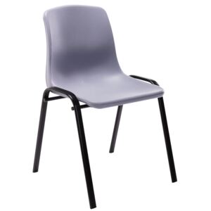 Stohovatelná plastová židle Nowra Barva Šedá