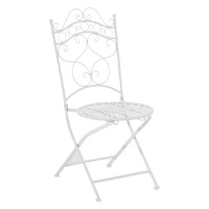 Kovová židle skládací GS11174635 Barva Bílá