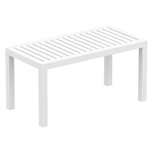 Lounge stůl Ocean ~ v45 x 90 x 45 cm Barva Bílá