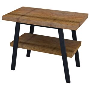 TWIGA umyvadlový stolek 90x72x50 cm, old wood