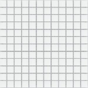 SP Keramická mozaika bílá Bílá lesklá 23 2,3x2,3 (30x30) cm - 80013