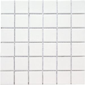 SP Keramická mozaika bílá Bílá lesklá 50 5x5 (30x30) cm - 80053
