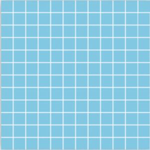 SP Keramická mozaika modrá Světle modrá lesklá 23 2,3x2,3 (30x30) cm - 80011.3