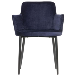 Jídelní židle Meggi, modrá dee:373794-B Hoorns