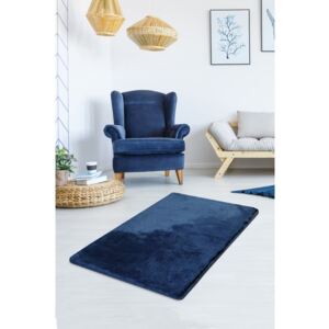 Tmavě modrý koberec Milano, 120 x 70 cm