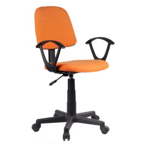 Tempo Kondela Kancelářská židle TAMSON - oranžová / černá