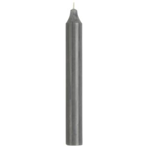 Vysoká svíčka Rustic Grey 18cm - set 3ks