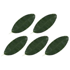 Umělé listy banánovník 5 ks zelené 80 cm