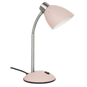 Time for home Růžová kovová stolní lampa Colet