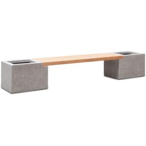 Modulo set J/K Natural Concrete Rozměry: 264 cm délka x 51 cm šířka x 43 cm výška