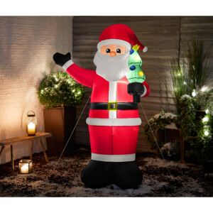 Nafukovací Santa Claus XXL s LED
