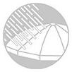 Doppler ACTIVE 350 x 260 cm – výkyvný zahradní slunečník s boční tyčí : Desén látky - 846