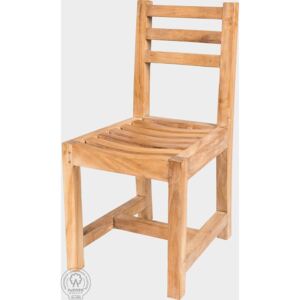 FaKOPA Dětská dřevěná židle z masivního teaku