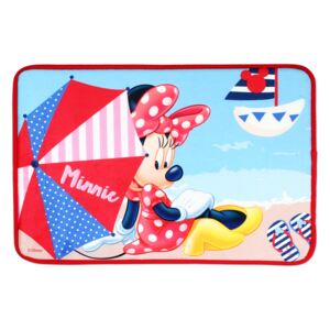 Setino Dětská rohožka předložka kobereček Minnie Mouse - červená 40x60
