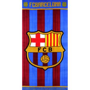 Setino Dětská osuška "FC Barcelona" - modrá - 70 x 140 cm
