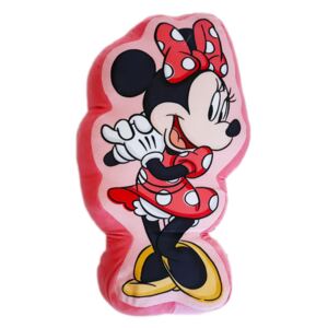 Setino 3D tvarovaný polštářek Minnie mouse - růžová