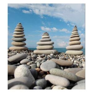 Vliesové fototapety na zeď Kameny na pláži | MS-3-0204 | 225x250 cm