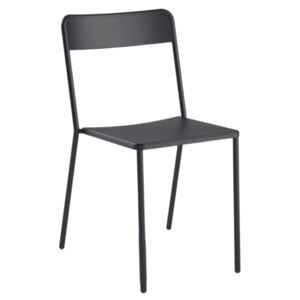 Černá kovová zahradní židle COLOS C 1.1/1
