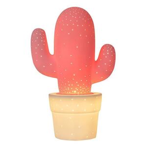 Dětská stolní lampička Lucide Cactus 13513/01/66 1x40W E14 - kvalitní keramika