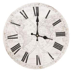 Nástěnné hodiny World 34 cm (Clayre & Eef)