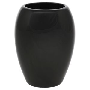 Váza keramická černá