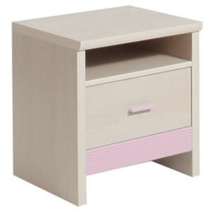 Noční stolek FAN-FARO Typ 95 růžový